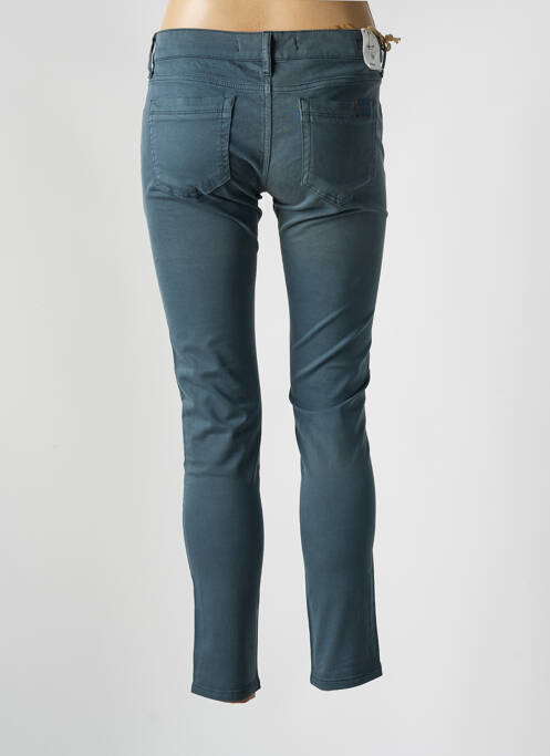 Pantalon slim bleu FIVE pour femme