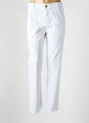 Jeans coupe slim taille normale taille normale blanc FIVE femme