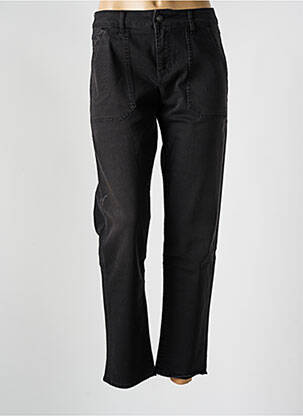 Jeans coupe slim taille normale taille normale noir FIVE femme