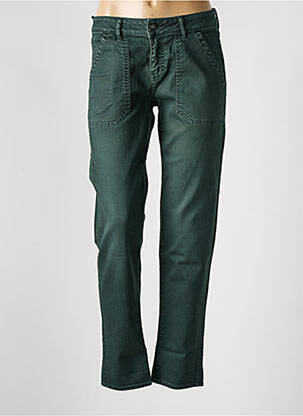 Jeans coupe slim taille normale taille normale vert FIVE femme