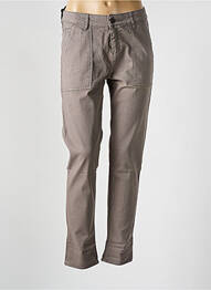 Jeans coupe slim taille normale taille normale gris FIVE femme