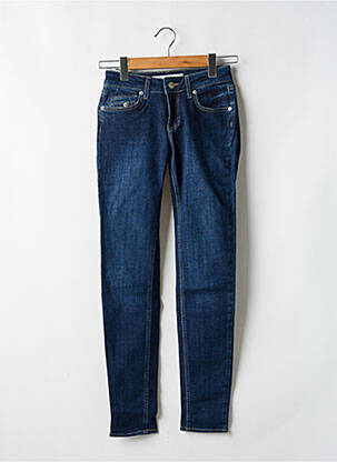 Jeans coupe slim stretch taille normale bleu FIVE femme