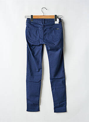 Pantalon slim taille basse taille basse bleu FIVE femme