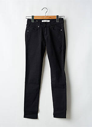 Pantalon slim taille basse taille basse noir FIVE femme
