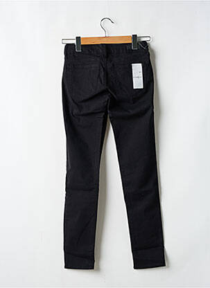 Pantalon slim taille basse taille basse noir FIVE femme