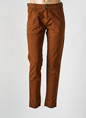 Jeans coupe slim marron FIVE pour femme seconde vue