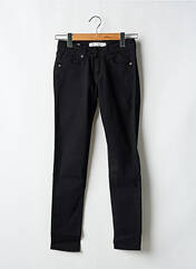 Pantalon slim noir FIVE pour femme seconde vue