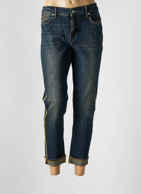 Jeans coupe slim stretch taille normale bleu FIVE femme