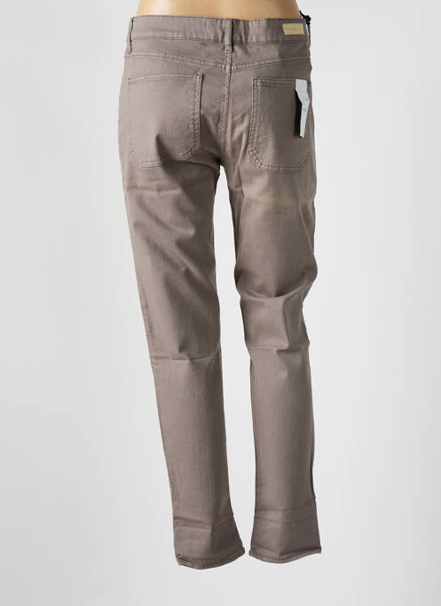 Jeans coupe slim gris FIVE pour femme