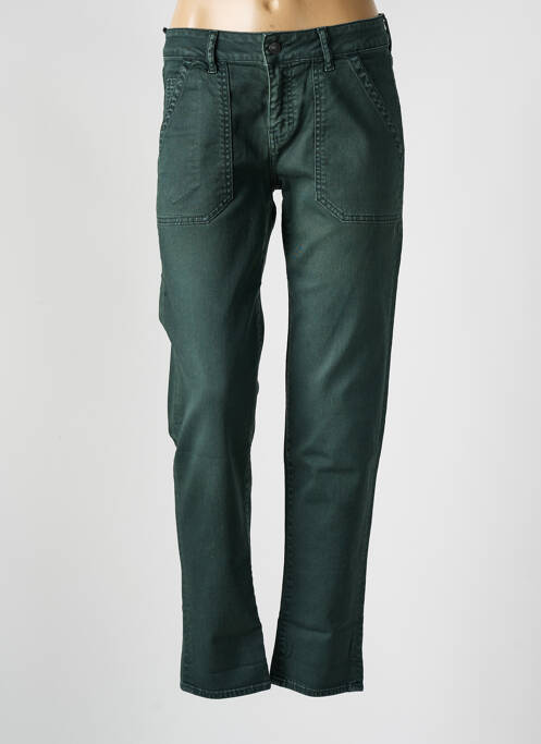 Jeans coupe slim vert FIVE pour femme