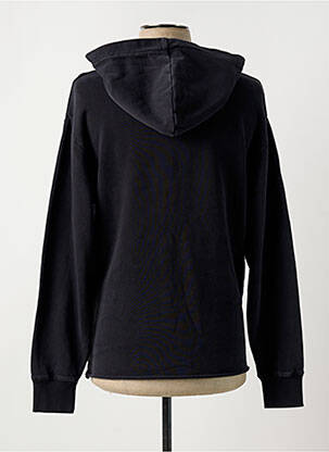 Sweat-shirt à capuche tissage jersey manches longues noir REPLAY homme