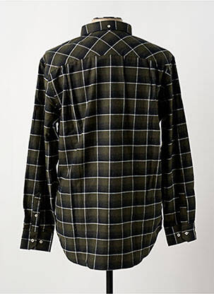 Chemise manches longues poches vert VICOMTE ARTHUR homme