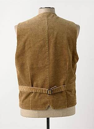 Gilet sans manche poches marron BOB homme