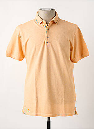 T-shirt coupe cintrée manches courtes orange BOB homme