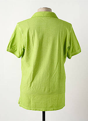 Polo stretch manches courtes vert BOB homme