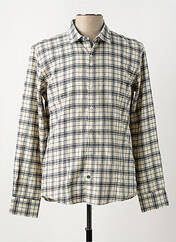 Chemise manches longues beige NUMEROLOGIE pour homme seconde vue