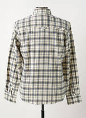 Chemise manches longues beige NUMEROLOGIE pour homme seconde vue