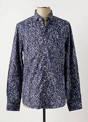 Chemise manches longues bleu VICOMTE ARTHUR pour homme seconde vue