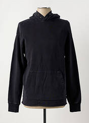 Sweat-shirt à capuche noir REPLAY pour homme seconde vue