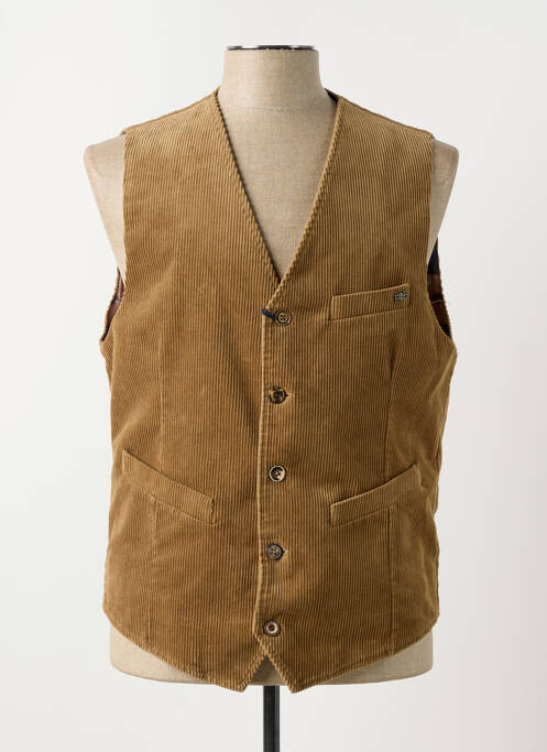 Gilet sans manche marron BOB pour homme