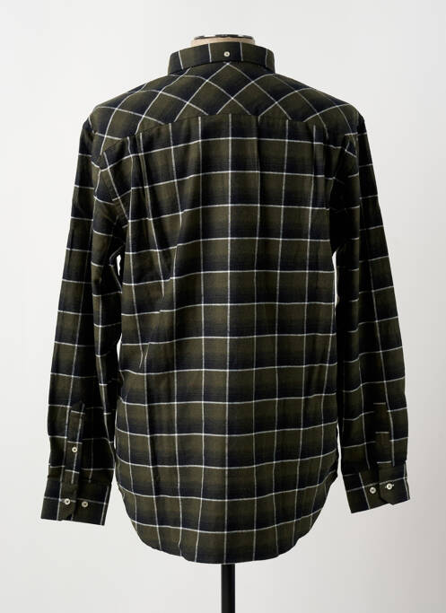 Chemise manches longues vert VICOMTE ARTHUR pour homme