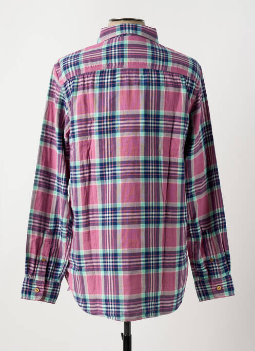 Chemise manches longues violet SCOTCH & SODA pour homme