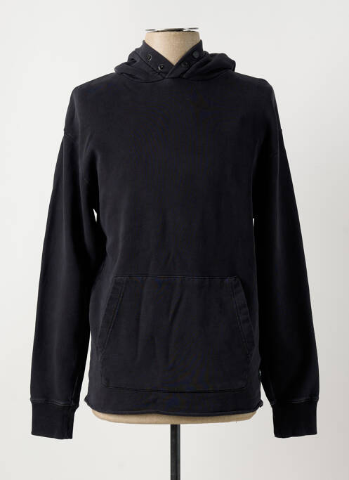 Sweat-shirt à capuche noir REPLAY pour homme