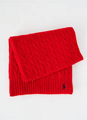 Echarpe rouge RALPH LAUREN pour unisexe seconde vue