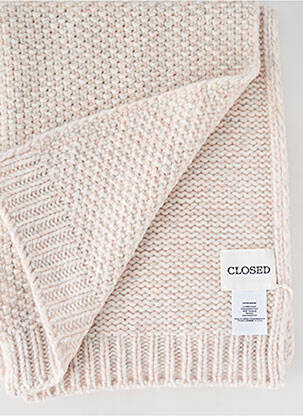 Echarpe stretch rose CLOSED femme