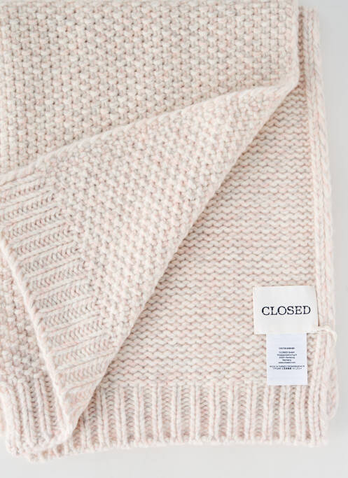 Echarpe rose CLOSED pour femme