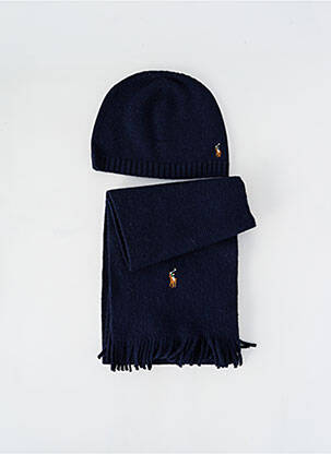 Bonnet bleu RALPH LAUREN pour femme
