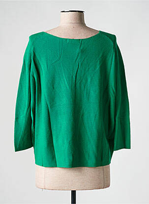 Pull col bateau manches 3/4 vert MOLLY BRACKEN femme