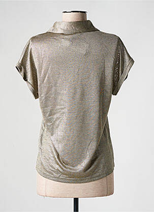Polo stretch manches courtes beige MOLLY BRACKEN femme