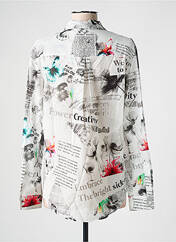 Chemisier blanc DESIGUAL pour femme seconde vue