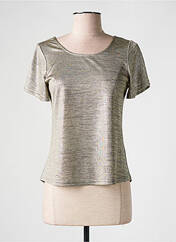 T-shirt beige MOLLY BRACKEN pour femme seconde vue
