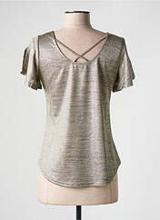 T-shirt beige MOLLY BRACKEN pour femme seconde vue