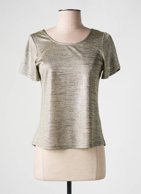 T-shirt beige MOLLY BRACKEN pour femme