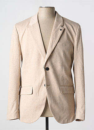 Blazer fausses poches beige JACK & JONES homme