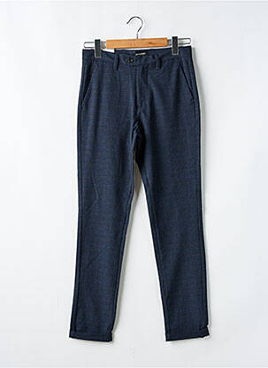 Pantalon droit coupe droite bleu JACK & JONES homme