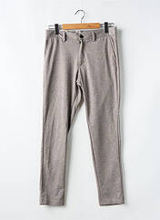 Pantalon droit beige JACK & JONES pour homme seconde vue