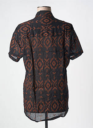 Chemisier manches courtes manches courtes marron SINOE BY BAMBOO'S femme