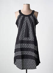 Robe mi-longue noir BAMBOO'S pour femme seconde vue