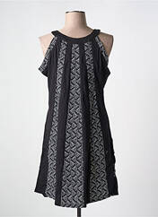 Robe mi-longue noir BAMBOO'S pour femme seconde vue