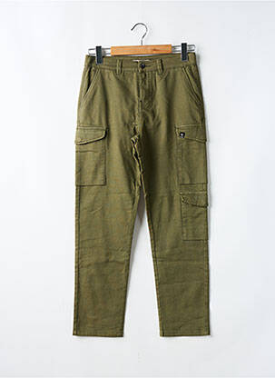Pantalon cargo coupe droite vert GARCIA garçon