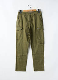 Pantalon cargo coupe droite vert GARCIA garcon