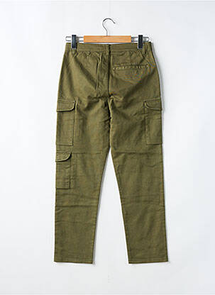 Pantalon cargo coupe droite vert GARCIA garçon