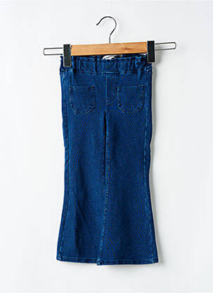 Pantalon flare taille élastique taille élastique bleu GARCIA fille