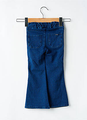 Pantalon flare taille élastique taille élastique bleu GARCIA fille