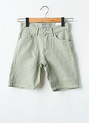 Bermuda coupe droite vert TIFFOSI homme