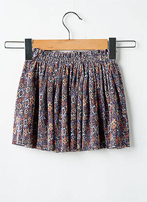 Jupe courte coupe fluide violet GARCIA fille